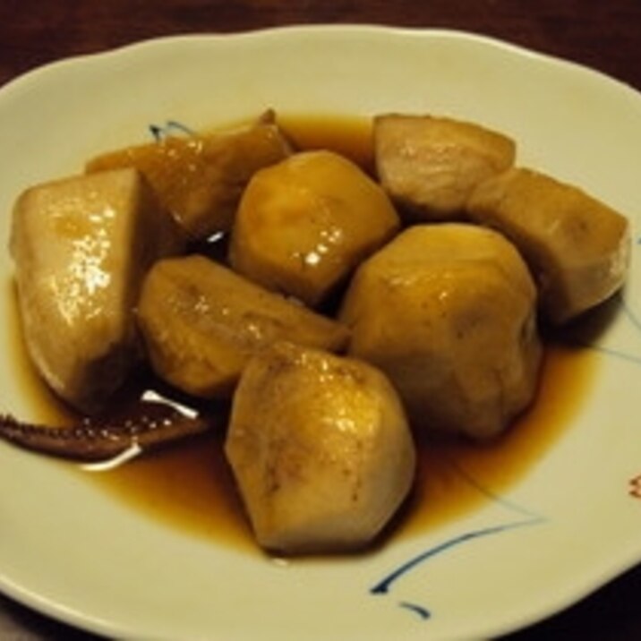スルメの出汁で煮る!里芋の煮っ転がし